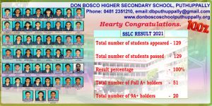 SSLC 2021 TOPPERS